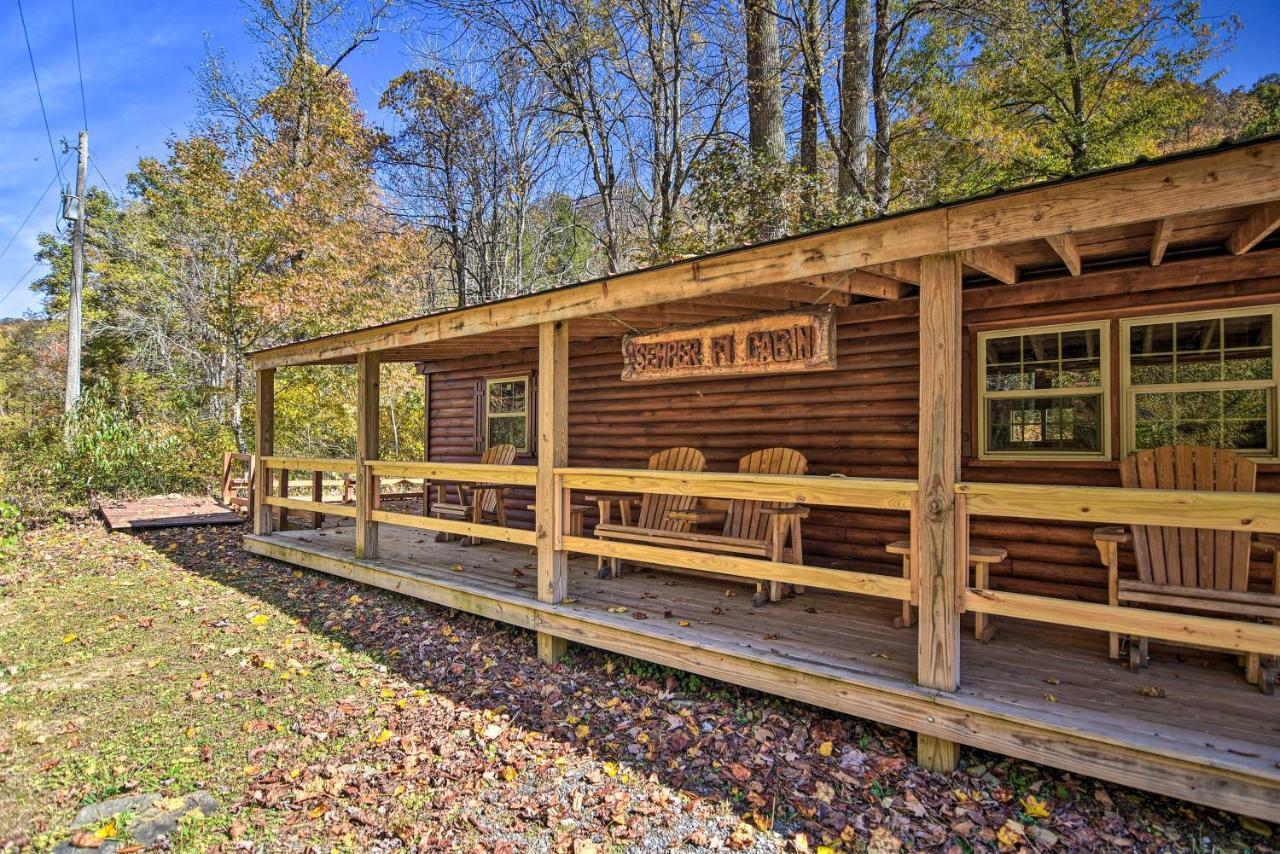 Pet-Friendly Semper Fi Cabin With Fire Pit! Villa Parsons Exterior photo